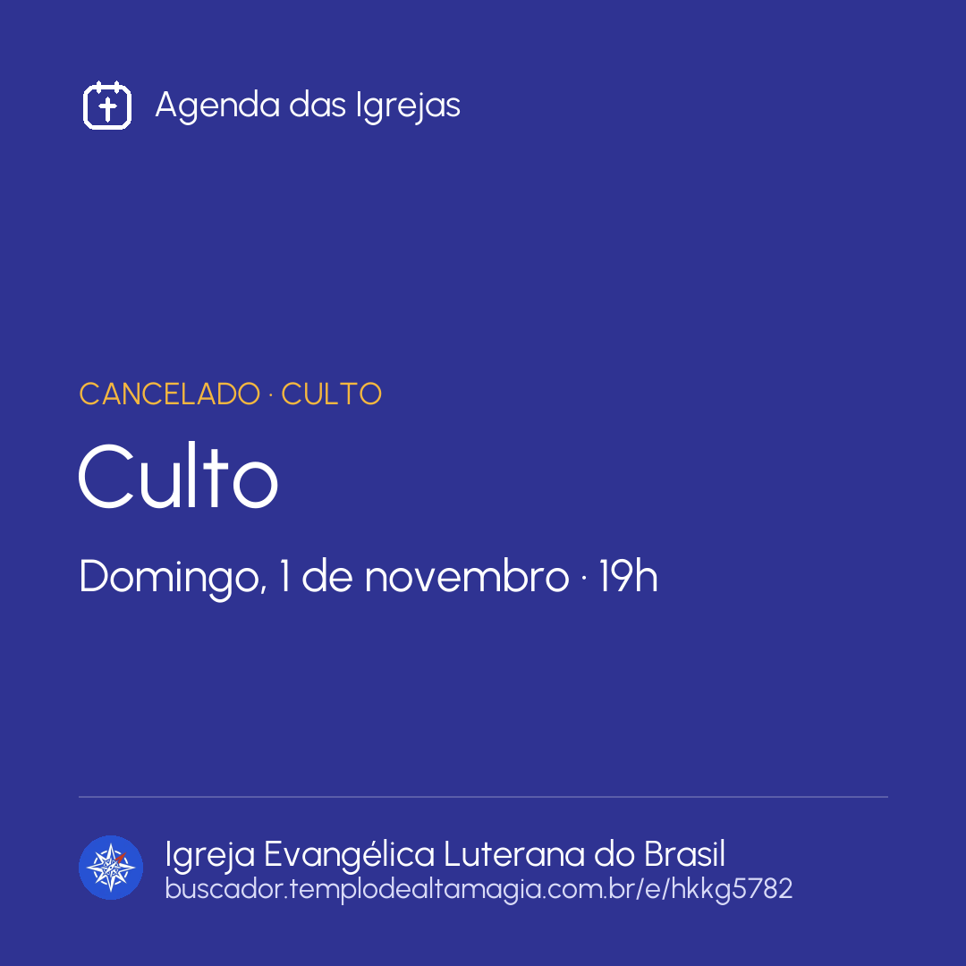 Card do evento para post